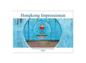 9783435127375 - Hongkong Impressionen (Wandkalender 2025 DIN A3 quer) CALVENDO Monatskalender