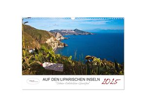 9783435128518 - Auf den Liparischen Inseln (Wandkalender 2025 DIN A3 quer) CALVENDO Monatskalender