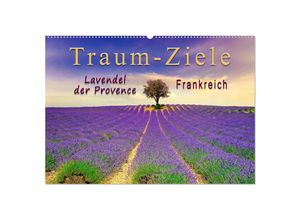 9783435128556 - Traum-Ziele - Lavendel der Provence Frankreich (Wandkalender 2025 DIN A2 quer) CALVENDO Monatskalender