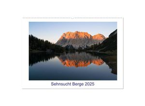 9783435130214 - Sensucht Berge - Momente des Lichts (Wandkalender 2025 DIN A2 quer) CALVENDO Monatskalender