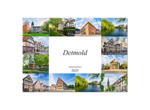 9783435130337 - Detmold Impressionen (Wandkalender 2025 DIN A2 quer) CALVENDO Monatskalender