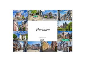 9783435130498 - Herborn Impressionen (Wandkalender 2025 DIN A3 quer) CALVENDO Monatskalender