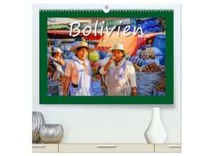 9783435133369 - Bolivien - Marktimpressionen (hochwertiger Premium Wandkalender 2025 DIN A2 quer) Kunstdruck in Hochglanz