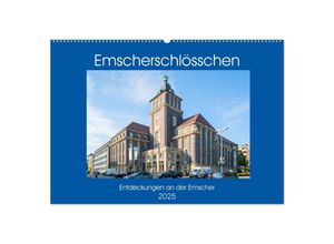 9783435133567 - Emscher-Schlösschen (Wandkalender 2025 DIN A2 quer) CALVENDO Monatskalender