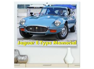 9783435133666 - Jaguar E-Type Memorial (hochwertiger Premium Wandkalender 2025 DIN A2 quer) Kunstdruck in Hochglanz