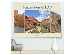 9783435135820 - Faszination ATLAS (hochwertiger Premium Wandkalender 2025 DIN A2 quer) Kunstdruck in Hochglanz