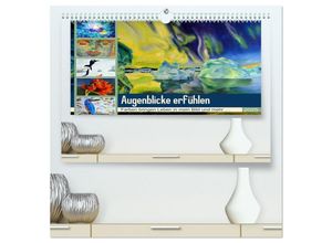 9783435135950 - Augenblicke erfühlen (hochwertiger Premium Wandkalender 2025 DIN A2 quer) Kunstdruck in Hochglanz