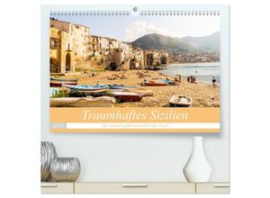 9783435136148 - Traumhaftes Sizilien (hochwertiger Premium Wandkalender 2025 DIN A2 quer) Kunstdruck in Hochglanz