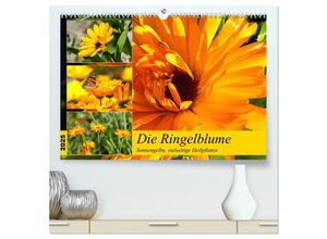 9783435136629 - Die Ringelblume Sonnengelbe vielseitige Heilpflanze (hochwertiger Premium Wandkalender 2025 DIN A2 quer) Kunstdruck in Hochglanz