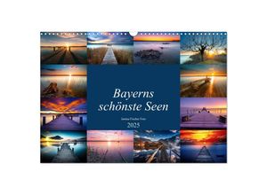 9783435139187 - Schöne Seen in Bayern (Wandkalender 2025 DIN A3 quer) CALVENDO Monatskalender