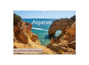 9783435141906 - Algarve - Die schönste Küste Europas (Wandkalender 2025 DIN A2 quer) CALVENDO Monatskalender