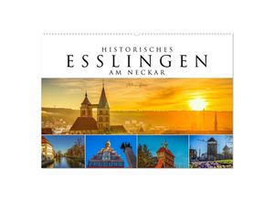 9783435142545 - Historisches Esslingen am Neckar 2025 (Wandkalender 2025 DIN A2 quer) CALVENDO Monatskalender