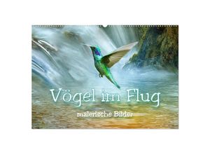 9783435142743 - Vögel im Flug - malerische Bilder (Wandkalender 2025 DIN A2 quer) CALVENDO Monatskalender