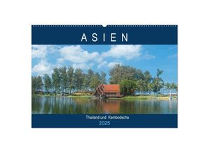 9783435145904 - Asien - Thailand und Kambodscha (Wandkalender 2025 DIN A2 quer) CALVENDO Monatskalender