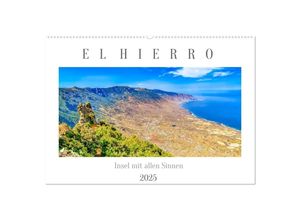 9783435146758 - El Hierro - Insel mit allen Sinnen (Wandkalender 2025 DIN A2 quer) CALVENDO Monatskalender