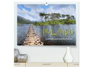 9783435148011 - Irland - spektakuläre Landschaften (hochwertiger Premium Wandkalender 2025 DIN A2 quer) Kunstdruck in Hochglanz