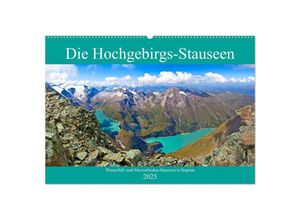 9783435148264 - Die Hochgebirgs-Stauseen (Wandkalender 2025 DIN A2 quer) CALVENDO Monatskalender