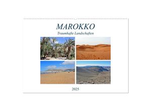 9783435148448 - MAROKKO Traumhafte Landschaften (Wandkalender 2025 DIN A2 quer) CALVENDO Monatskalender