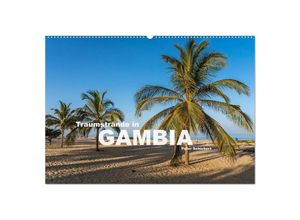 9783435149360 - Traumstrände in Gambia (Wandkalender 2025 DIN A2 quer) CALVENDO Monatskalender