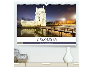 9783435153299 - LISSABON für Nachtschwärmer (hochwertiger Premium Wandkalender 2025 DIN A2 quer) Kunstdruck in Hochglanz