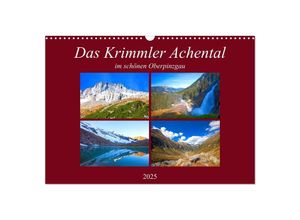 9783435153718 - Das Krimmler Achental (Wandkalender 2025 DIN A3 quer) CALVENDO Monatskalender