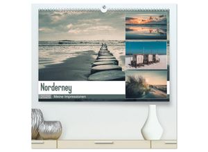 9783435155583 - Mein Jahr auf Norderney (hochwertiger Premium Wandkalender 2025 DIN A2 quer) Kunstdruck in Hochglanz