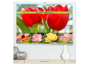 9783435155712 - Tulpen Zauberhafte Blütenpracht (hochwertiger Premium Wandkalender 2025 DIN A2 quer) Kunstdruck in Hochglanz