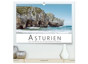 9783435155927 - Asturien - Von der Küste bis zu den Gipfeln Europas (hochwertiger Premium Wandkalender 2025 DIN A2 quer) Kunstdruck in Hochglanz