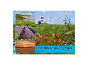 9783435156290 - Rundreise in England (Wandkalender 2025 DIN A3 quer) CALVENDO Monatskalender