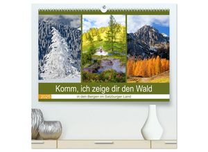 9783435158874 - Komm ich zeige dir den Wald (hochwertiger Premium Wandkalender 2025 DIN A2 quer) Kunstdruck in Hochglanz