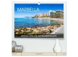 9783435223480 - Marbella - andalusische Mittelmeerküste (hochwertiger Premium Wandkalender 2025 DIN A2 quer) Kunstdruck in Hochglanz