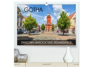 9783435226108 - Gotha - zwischen Barock und Renaissance (hochwertiger Premium Wandkalender 2025 DIN A2 quer) Kunstdruck in Hochglanz