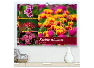 9783435226412 - Kleine Blumen ganz groß (hochwertiger Premium Wandkalender 2025 DIN A2 quer) Kunstdruck in Hochglanz