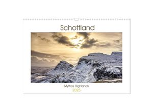 9783435226580 - Schottland - Mythos Highlands (Wandkalender 2025 DIN A3 quer) CALVENDO Monatskalender