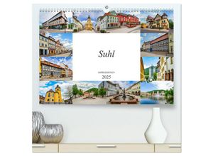 9783435227938 - Suhl Impressionen (hochwertiger Premium Wandkalender 2025 DIN A2 quer) Kunstdruck in Hochglanz