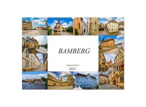 9783435228973 - Bamberg Impressionen (Wandkalender 2025 DIN A2 quer) CALVENDO Monatskalender