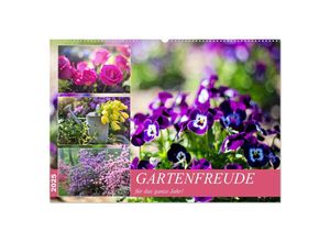 9783435229048 - Gartenfreude für das ganze Jahr! (Wandkalender 2025 DIN A2 quer) CALVENDO Monatskalender