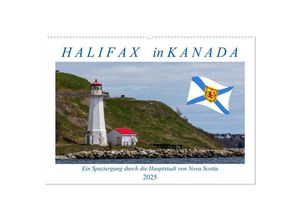 9783435229277 - Halifax in Kanada (Wandkalender 2025 DIN A2 quer) CALVENDO Monatskalender