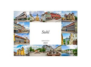 9783435229369 - Suhl Impressionen (Wandkalender 2025 DIN A3 quer) CALVENDO Monatskalender