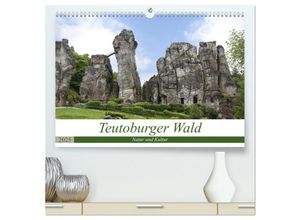 9783435229604 - Teutoburger Wald - Natur und Kultur (hochwertiger Premium Wandkalender 2025 DIN A2 quer) Kunstdruck in Hochglanz