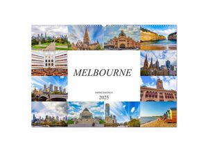 9783435231874 - Melbourne Impressionen (Wandkalender 2025 DIN A2 quer) CALVENDO Monatskalender