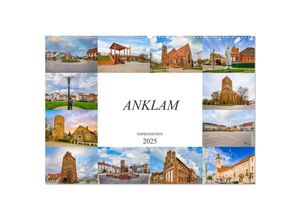 9783435232024 - Anklam Impressionen (Wandkalender 2025 DIN A2 quer) CALVENDO Monatskalender