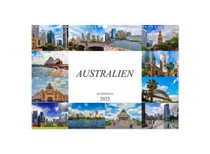 9783435232284 - Australien Metropolen (Wandkalender 2025 DIN A3 quer) CALVENDO Monatskalender