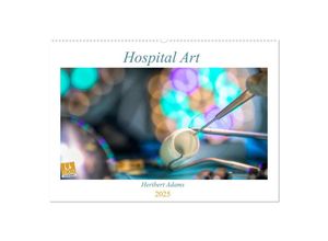 9783435232512 - Hospital Art (Wandkalender 2025 DIN A2 quer) CALVENDO Monatskalender