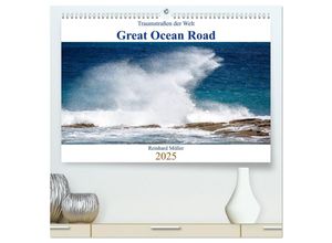 9783435233595 - Traumstraßen der Welt - Great Ocean Road (hochwertiger Premium Wandkalender 2025 DIN A2 quer) Kunstdruck in Hochglanz