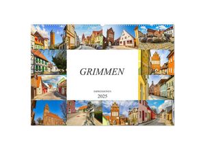 9783435233700 - Grimmen Impressionen (Wandkalender 2025 DIN A2 quer) CALVENDO Monatskalender