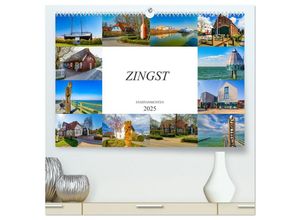 9783435233731 - Zingst Stadtansichten (hochwertiger Premium Wandkalender 2025 DIN A2 quer) Kunstdruck in Hochglanz