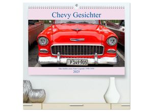 9783435234264 - Chevy Gesichter - Das Antlitz einer Auto-Legende 1940 - 1959 (hochwertiger Premium Wandkalender 2025 DIN A2 quer) Kunstdruck in Hochglanz