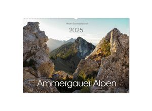 9783435234639 - Ammergauer Alpen (Wandkalender 2025 DIN A2 quer) CALVENDO Monatskalender