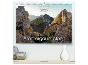 9783435235162 - Ammergauer Alpen (hochwertiger Premium Wandkalender 2025 DIN A2 quer) Kunstdruck in Hochglanz